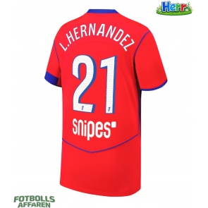 Paris Saint-Germain Lucas Hernandez #21 Tredje Tröja 2025-26 Kortärmad